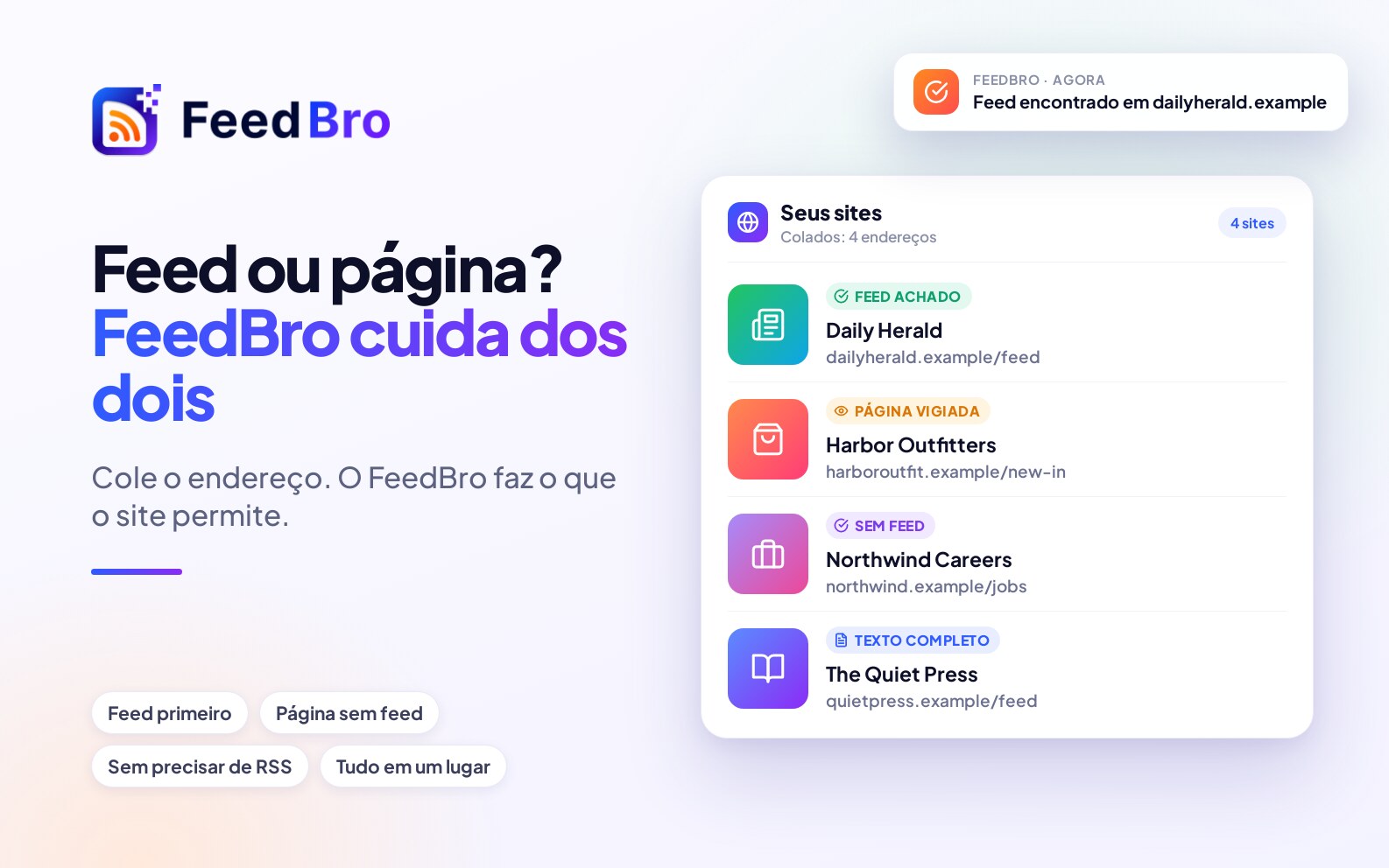Você ainda precisa de RSS? Seguindo sites sem feeds