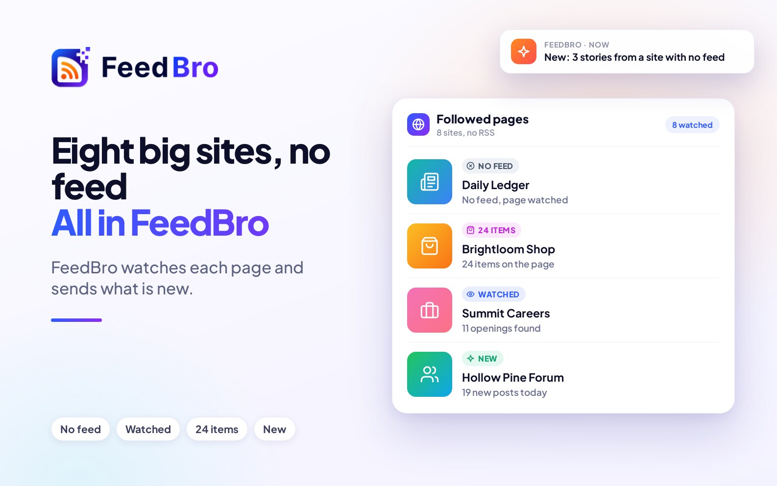 8 Popular Websites With No RSS Feed, and How to Follow Each One