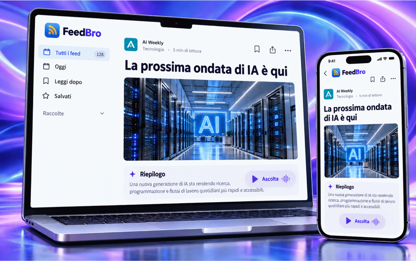 Dashboard dei feed