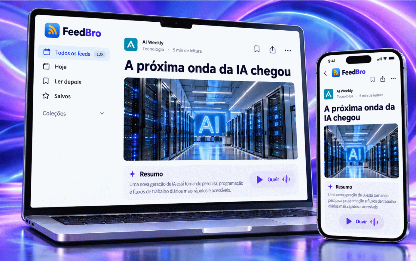 Painel de feeds